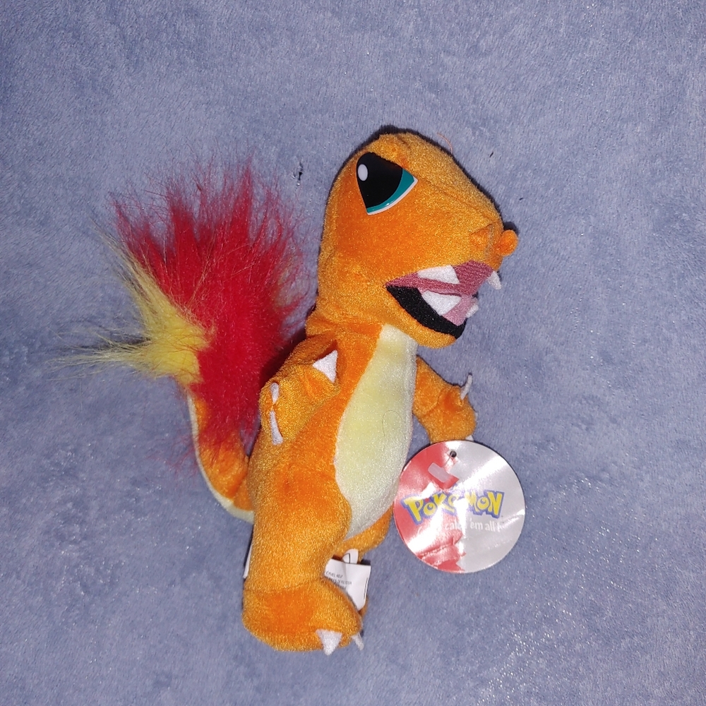 Charmander Pokemon Plush Toy Vintage Nwt